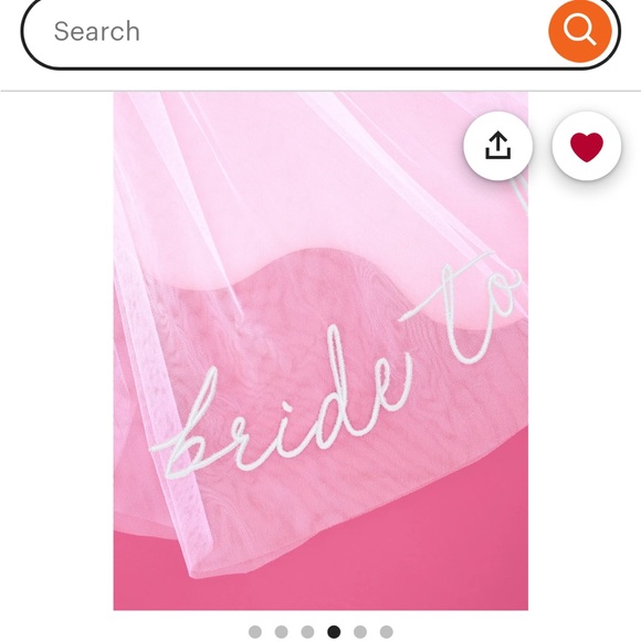 Bride to Be Veil - Picture 2 of 6